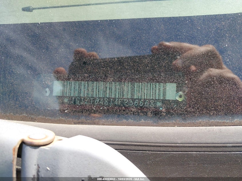 2004 Chevrolet Malibu Maxx Ls VIN: 1G1ZT64814F236668 Lot: 43353663