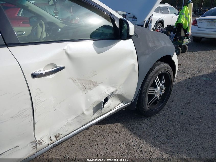 2011 Nissan Murano Sl VIN: JN8AZ1MW8BW155611 Lot: 43353662