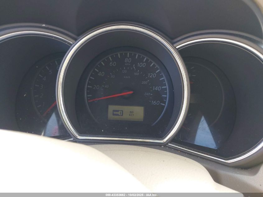 2011 Nissan Murano Sl VIN: JN8AZ1MW8BW155611 Lot: 43353662