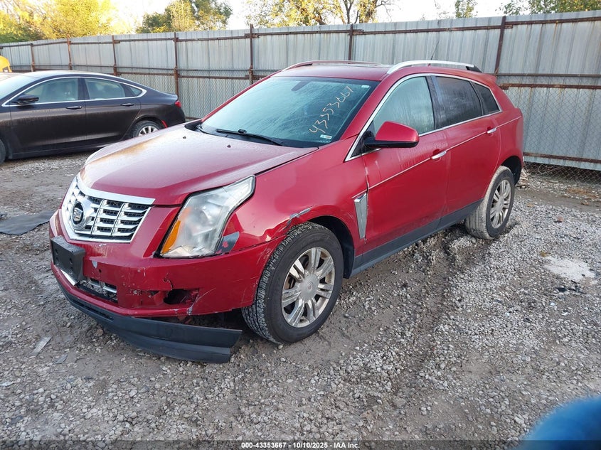 Vin: 3gyfnce31ds648276, lot: 43848389, cadillac srx luxury collection 20132