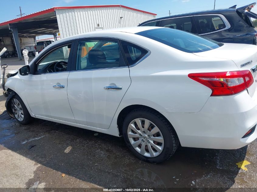 2019 Nissan Sentra S VIN: 3N1AB7AP9KY374301 Lot: 43353687