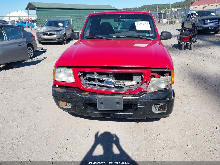 2003 Ford Ranger Edge/Tremor/Xl/Xlt VIN: 1FTYR14V53TA15262 Lot: 43353697