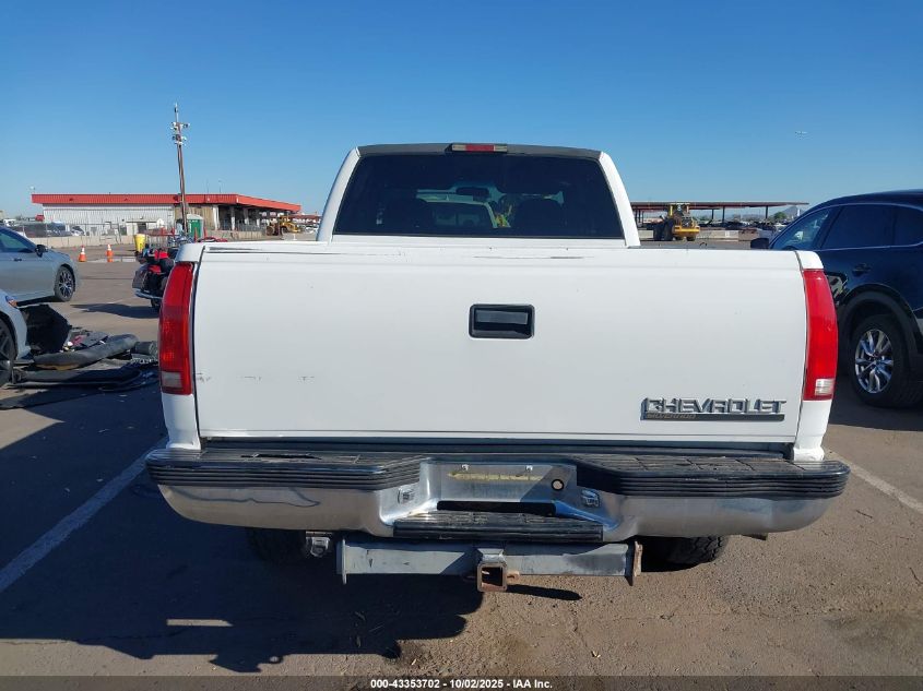 1998 Chevrolet K1500 Fleetside/Silverado Fleetside/Sportside VIN: 1GCEK19R2WE110616 Lot: 43353702