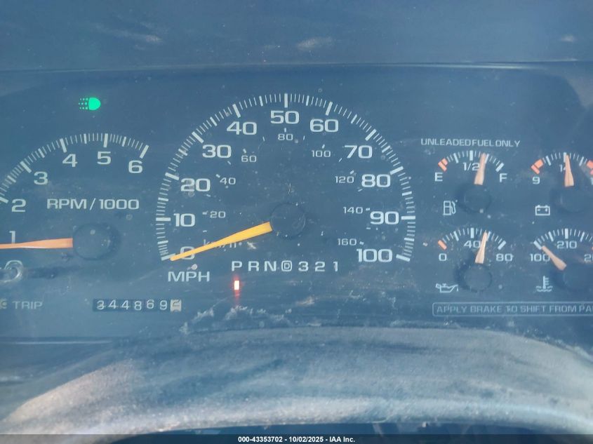 1998 Chevrolet K1500 Fleetside/Silverado Fleetside/Sportside VIN: 1GCEK19R2WE110616 Lot: 43353702