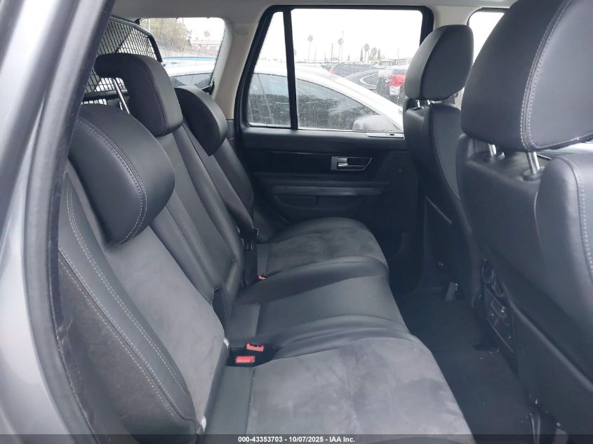 2012 Land Rover Range Rover Sport Hse VIN: SALSF2D41CA741331 Lot: 43353703