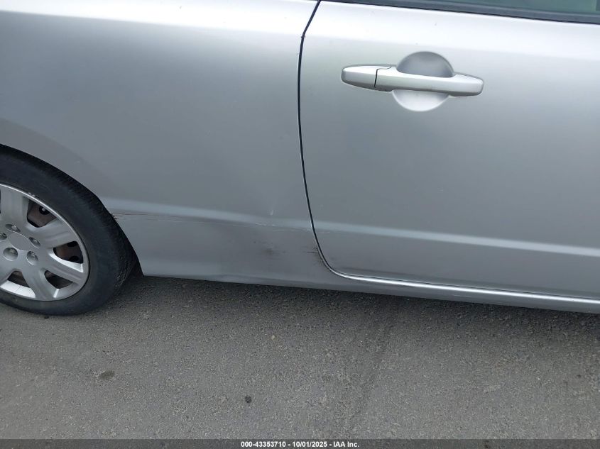 2008 Honda Civic Lx VIN: 2HGFG12668H581705 Lot: 43353710