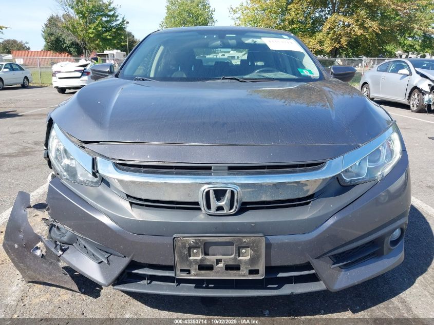 2018 Honda Civic Ex-T VIN: JHMFC1F36JX025047 Lot: 43353714