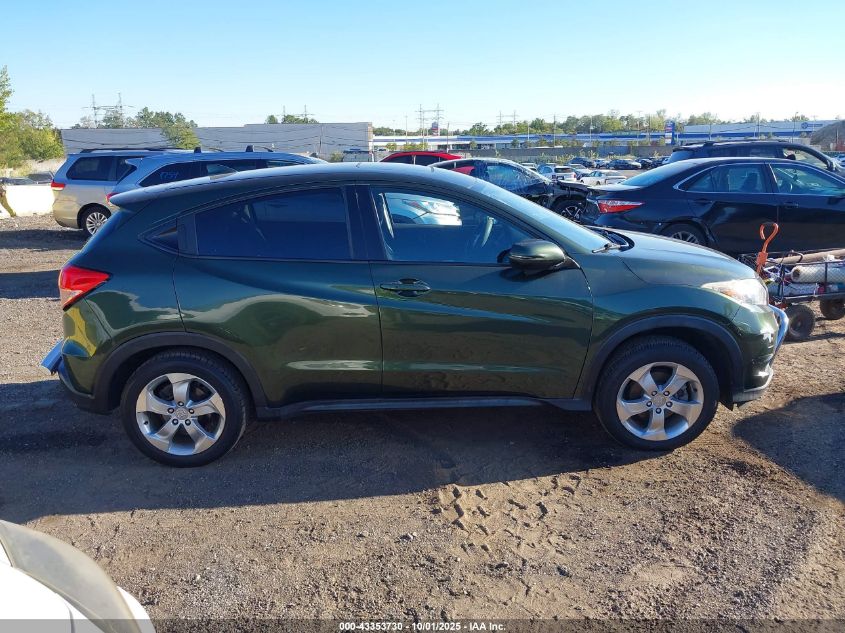 2016 Honda Hr-V Ex VIN: 3CZRU6H5XGM742356 Lot: 43353730