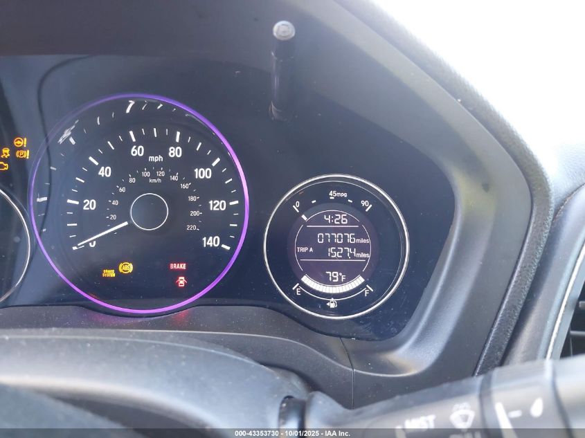 2016 Honda Hr-V Ex VIN: 3CZRU6H5XGM742356 Lot: 43353730