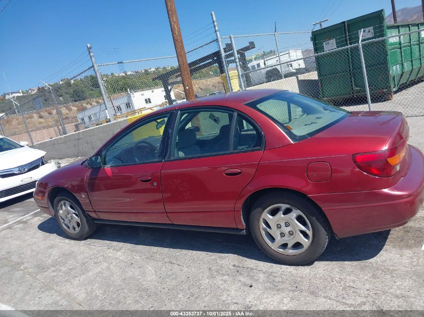 2000 Saturn Sl2 VIN: 1G8ZK5275YZ147635 Lot: 43353737