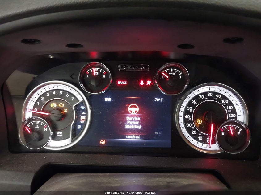 2017 RAM 1500 BIG HORN - 3C6RR7LT0HG640932