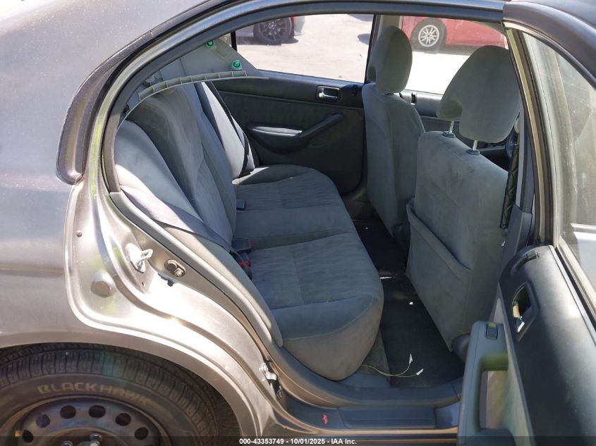 2005 Honda Civic Lx VIN: 2HGES16505H566818 Lot: 43353749