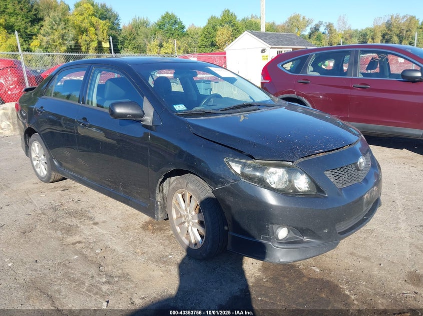 1NXBU4EE8AZ378341 2010 Toyota Corolla S auction photo 1