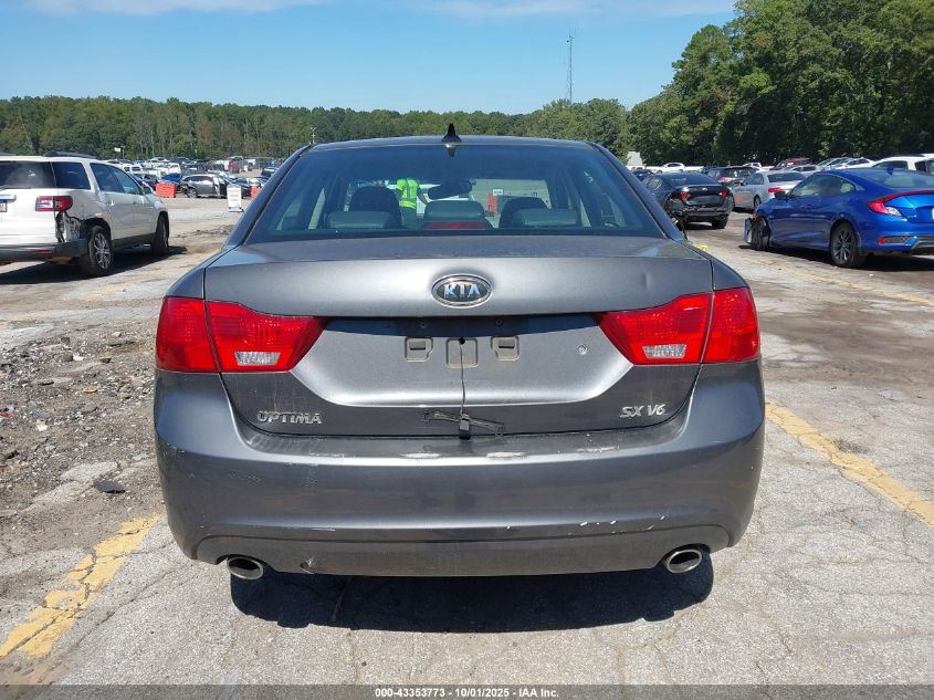 2009 Kia Optima Sx V6 VIN: KNAGE224795333742 Lot: 43353773