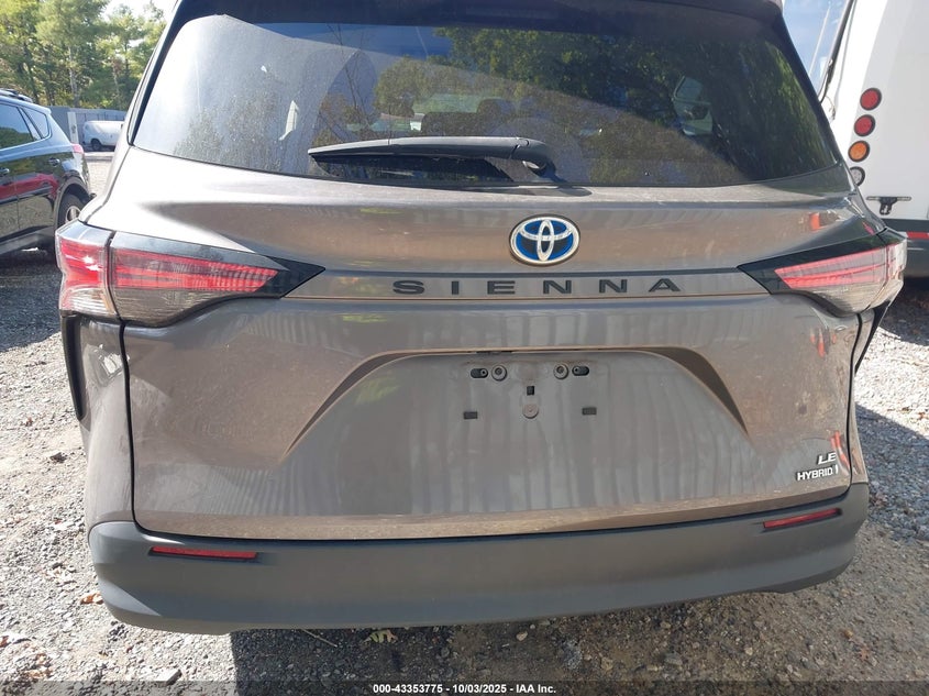 2022 TOYOTA SIENNA LE - 5TDKRKEC6NS130107