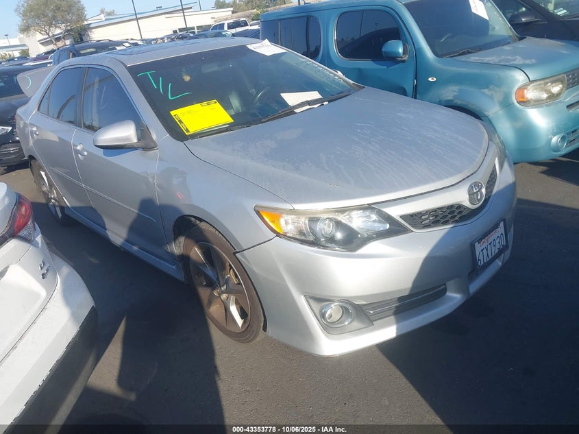 4T1BK1FK4CU001971 2012 Toyota Camry Se V6 auction photo 1