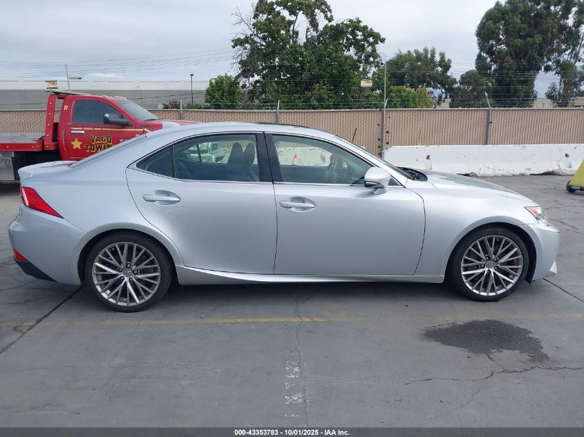 2016 Lexus Is 200T VIN: JTHBA1D22G5015263 Lot: 43353783