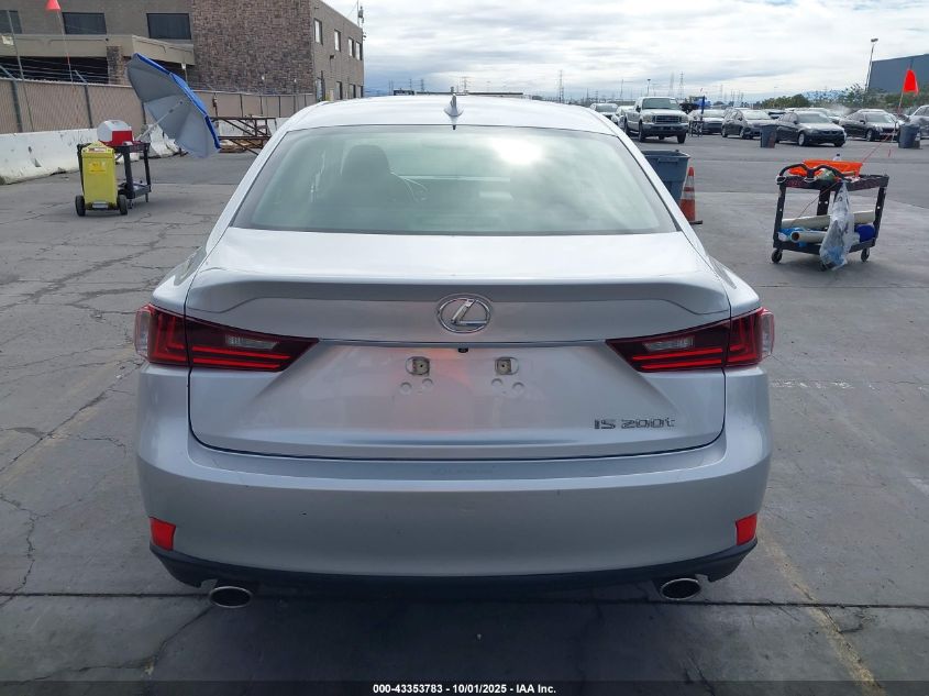 2016 Lexus Is 200T VIN: JTHBA1D22G5015263 Lot: 43353783