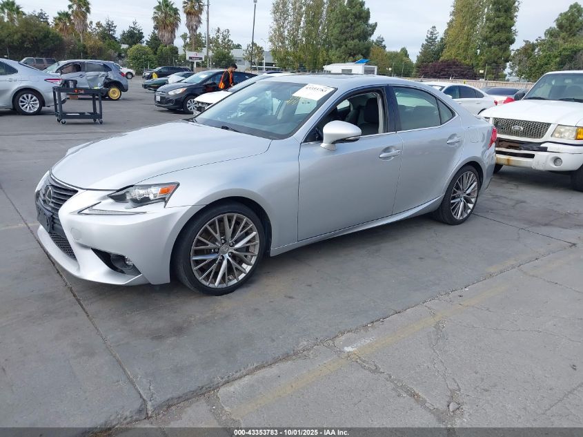 2016 Lexus Is 200T VIN: JTHBA1D22G5015263 Lot: 43353783