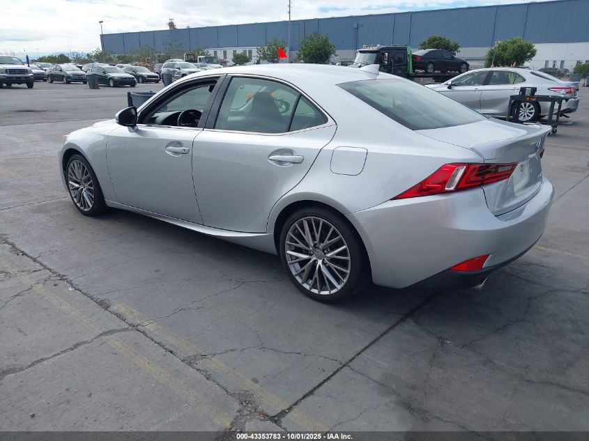 2016 Lexus Is 200T VIN: JTHBA1D22G5015263 Lot: 43353783