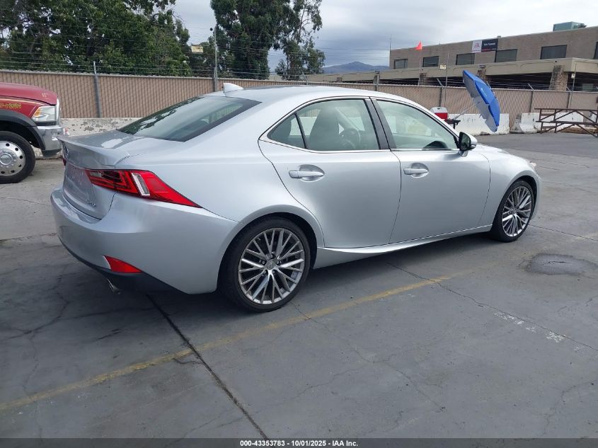 2016 Lexus Is 200T VIN: JTHBA1D22G5015263 Lot: 43353783