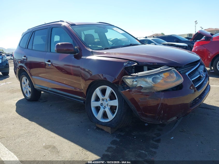 5NMSH73E07H058945 2007 Hyundai Santa Fe Limited/Se auction photo 1