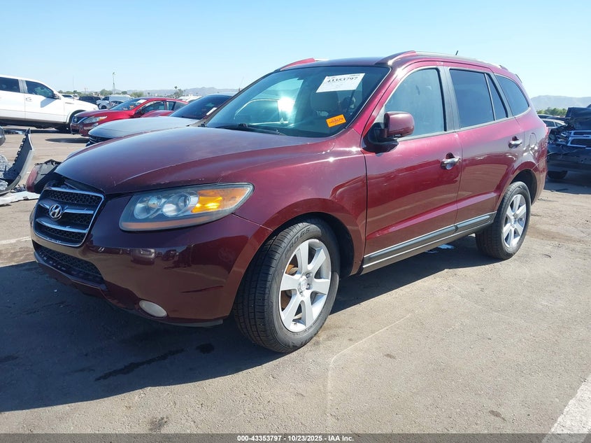 5NMSH73E07H058945 2007 HYUNDAI SANTA FE photo no. 2