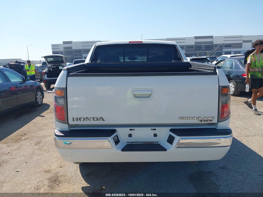 2007 Honda Ridgeline Rtl VIN: 2HJYK16577H540582 Lot: 43353823