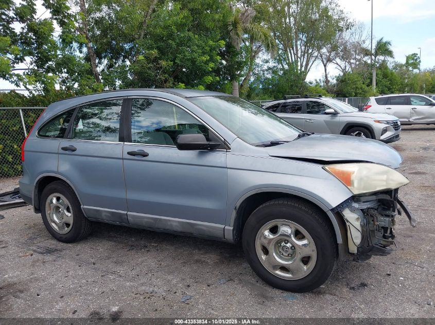 2009 Honda Cr-V Lx VIN: 5J6RE38379L022852 Lot: 43353834