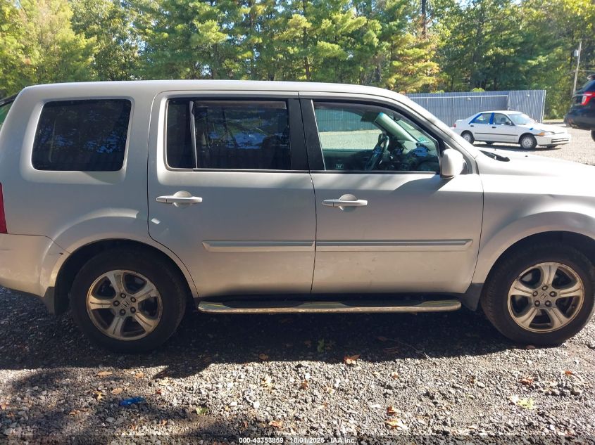 2012 Honda Pilot Ex-L VIN: 5FNYF4H77CB042357 Lot: 43353859