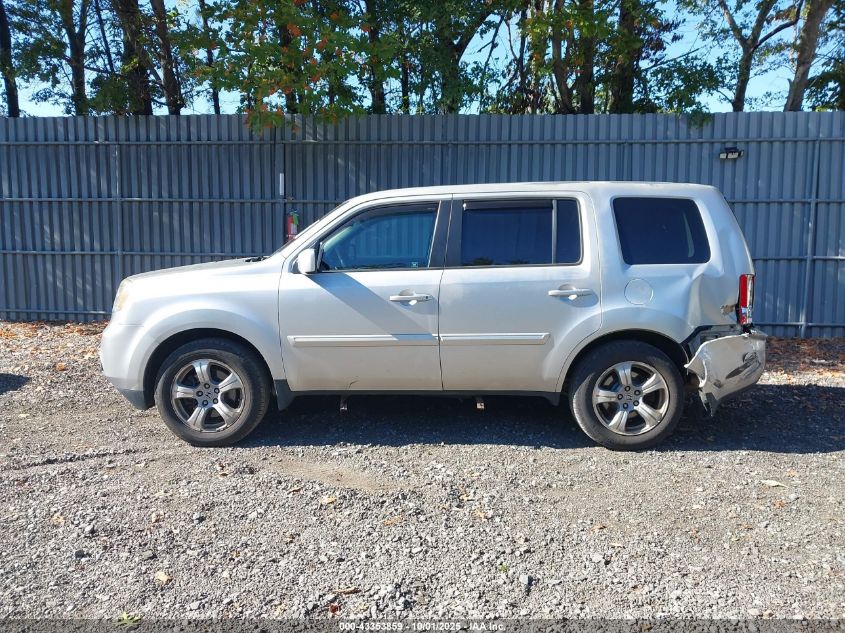2012 Honda Pilot Ex-L VIN: 5FNYF4H77CB042357 Lot: 43353859