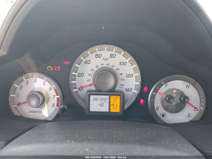 2012 Honda Pilot Ex-L VIN: 5FNYF4H77CB042357 Lot: 43353859