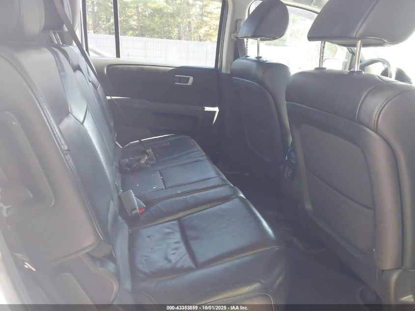 2012 Honda Pilot Ex-L VIN: 5FNYF4H77CB042357 Lot: 43353859