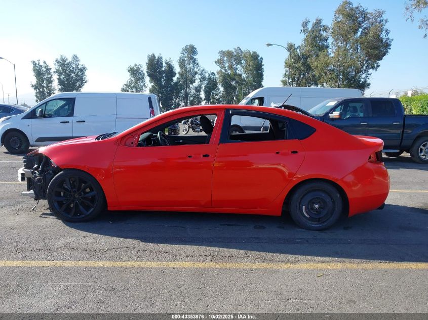 2016 Dodge Dart Sxt VIN: 1C3CDFBBXGD733019 Lot: 43353876