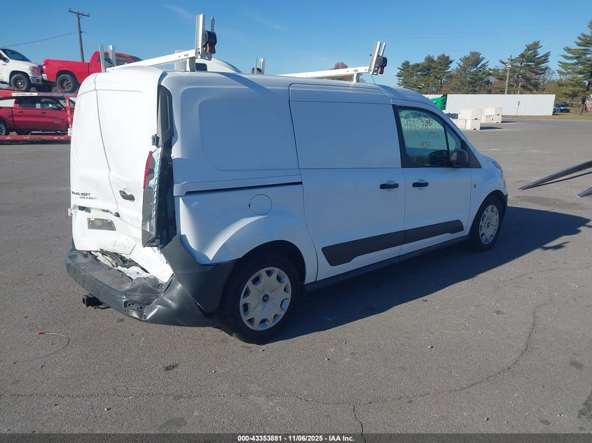 Vin: nm0ls7e72g1261766, lot: 43848602, ford transit connect xl 20164