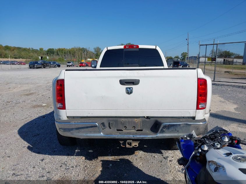 2006 Dodge Ram 3500 Slt/Sport VIN: 3D7MX48C96G252732 Lot: 43353892