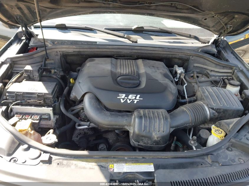 2013 Jeep Grand Cherokee Overland VIN: 1C4RJFCG1DC599463 Lot: 43353897