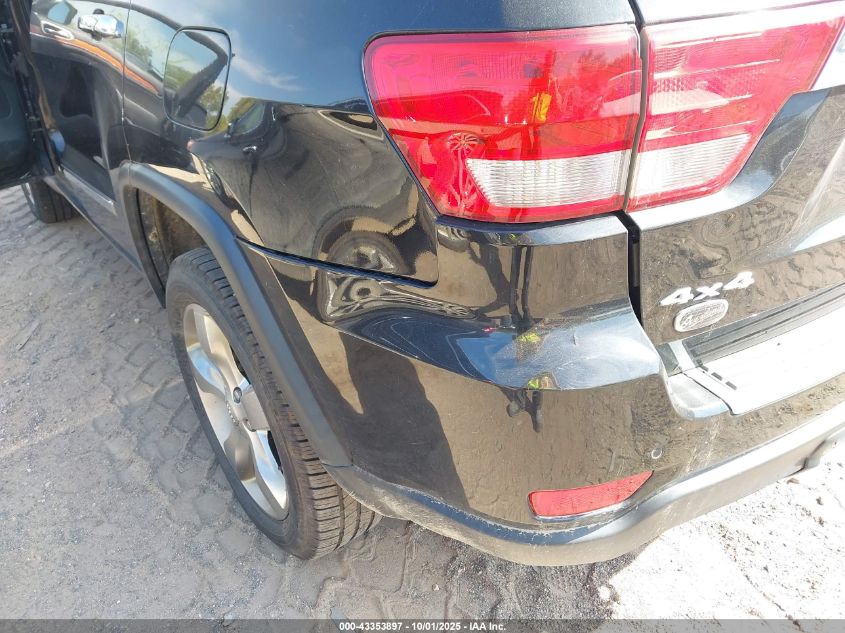 2013 Jeep Grand Cherokee Overland VIN: 1C4RJFCG1DC599463 Lot: 43353897