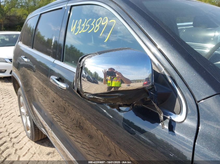 2013 Jeep Grand Cherokee Overland VIN: 1C4RJFCG1DC599463 Lot: 43353897