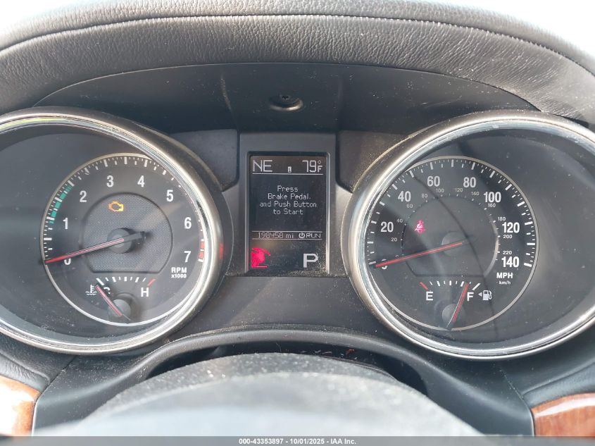 2013 Jeep Grand Cherokee Overland VIN: 1C4RJFCG1DC599463 Lot: 43353897