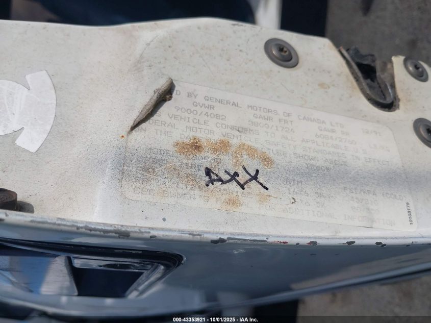 1992 Chevrolet Gmt-400 C3500 VIN: 2GCGC39N0N1159943 Lot: 43353921