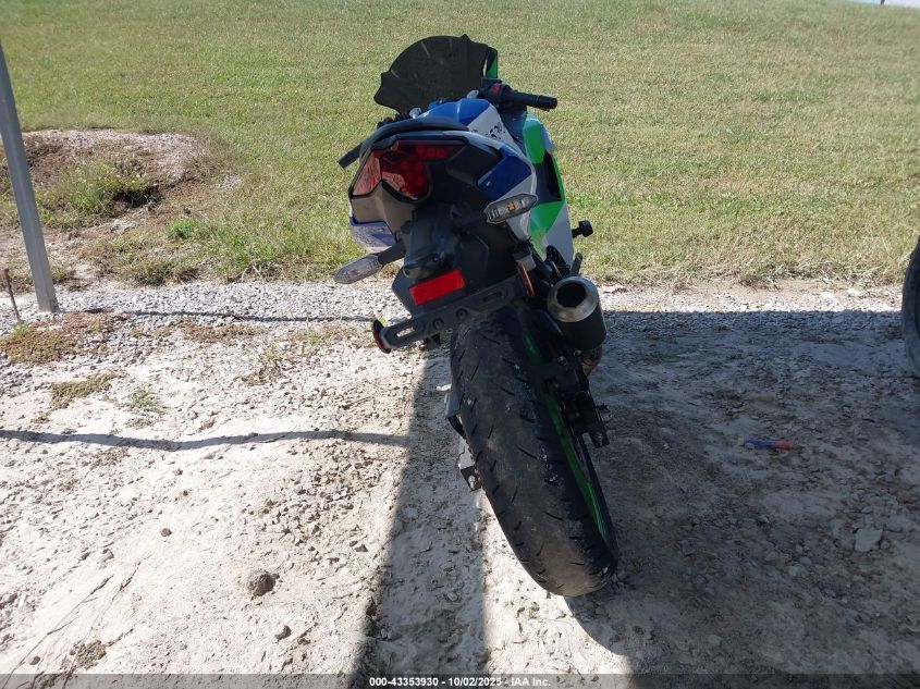 2024 Kawasaki Ex500 A/B VIN: ML5EXGJ13RDA20215 Lot: 43353930