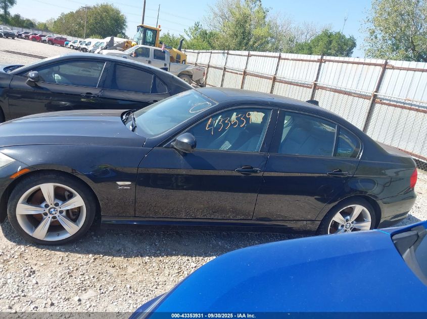 2011 BMW 335I xDrive VIN: WBAPL5G59BNN21855 Lot: 43353931