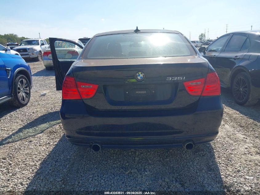 2011 BMW 335I xDrive VIN: WBAPL5G59BNN21855 Lot: 43353931
