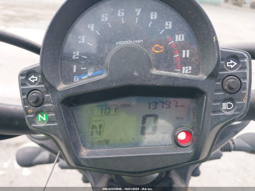 2018 Kawasaki En650 C VIN: JKAENEC10JDA01410 Lot: 43353946