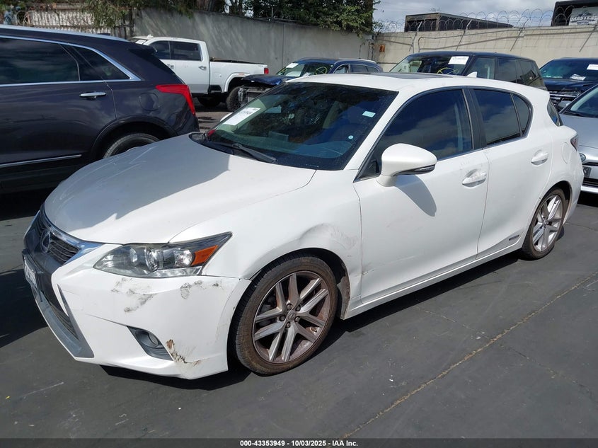 2017 LEXUS CT 200H - JTHKD5BHXH2287830