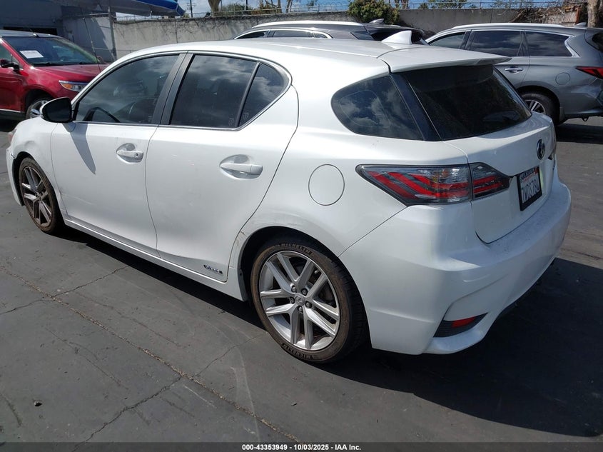 2017 LEXUS CT 200H - JTHKD5BHXH2287830