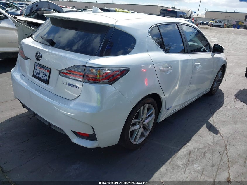 2017 LEXUS CT 200H - JTHKD5BHXH2287830