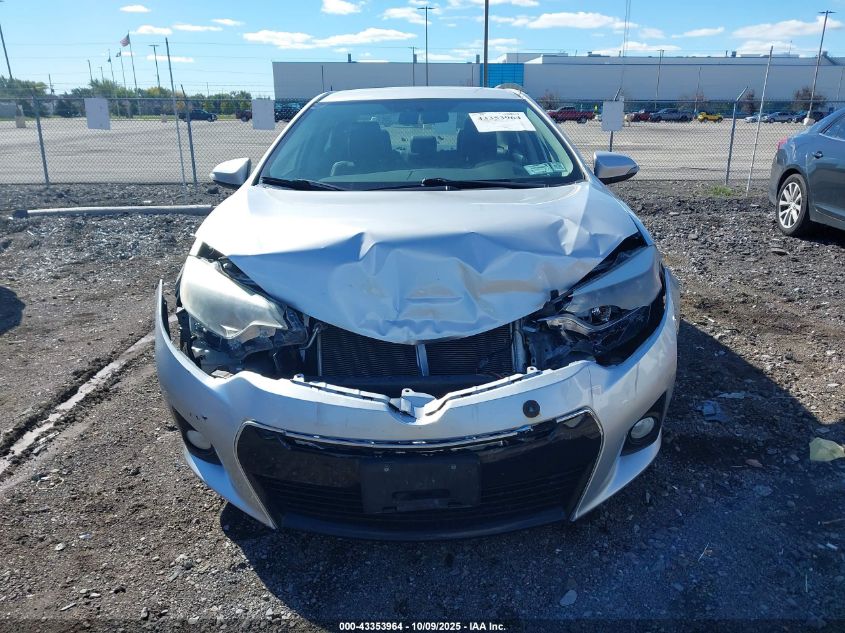 2014 Toyota Corolla S Plus VIN: 2T1BURHE8EC115394 Lot: 43353964