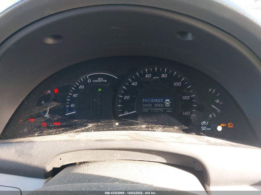 2008 Toyota Camry Hybrid VIN: 4T1BB46K28U035285 Lot: 43353989